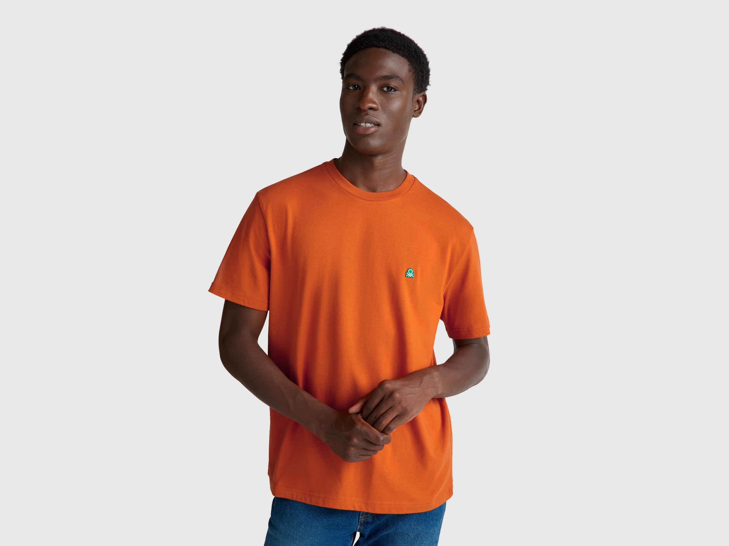 T-shirt básica de algodão - ucb_image_F