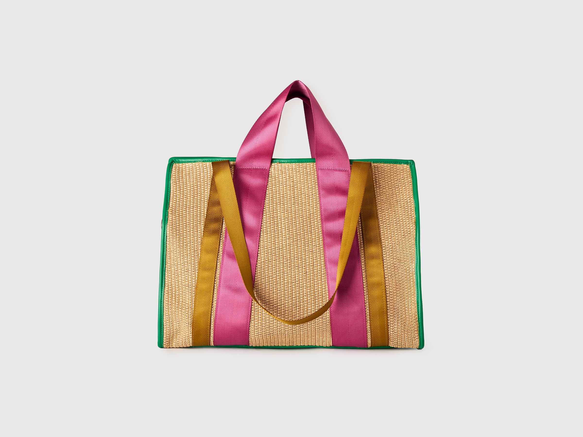 Maxi tote bag in raffia - ucb_image_FS
