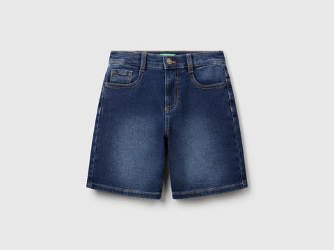 Bermudas straight em denim elástico - ucb_image_FS