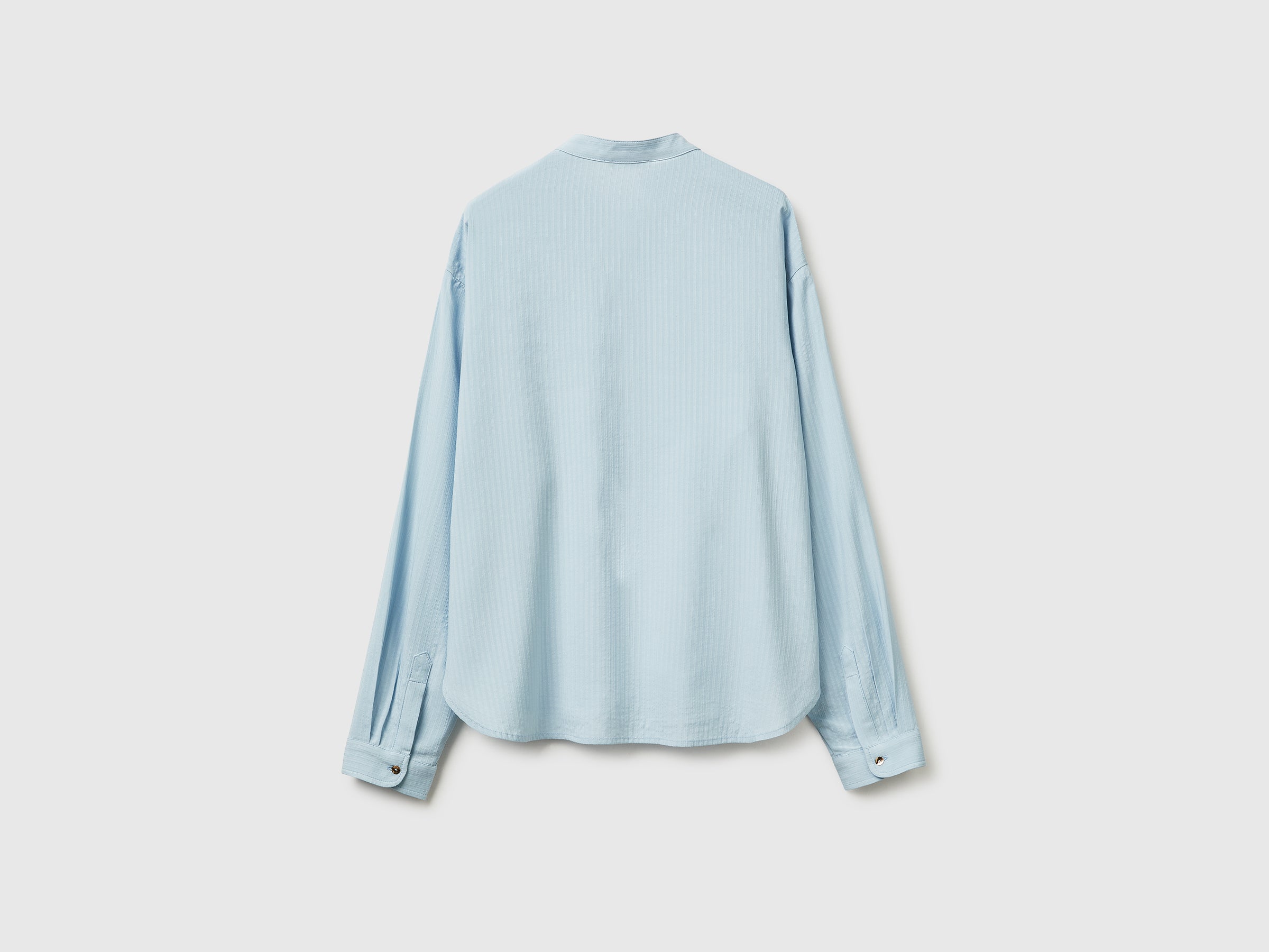 Striped blouse with mandarin collar - ucb_image_BS