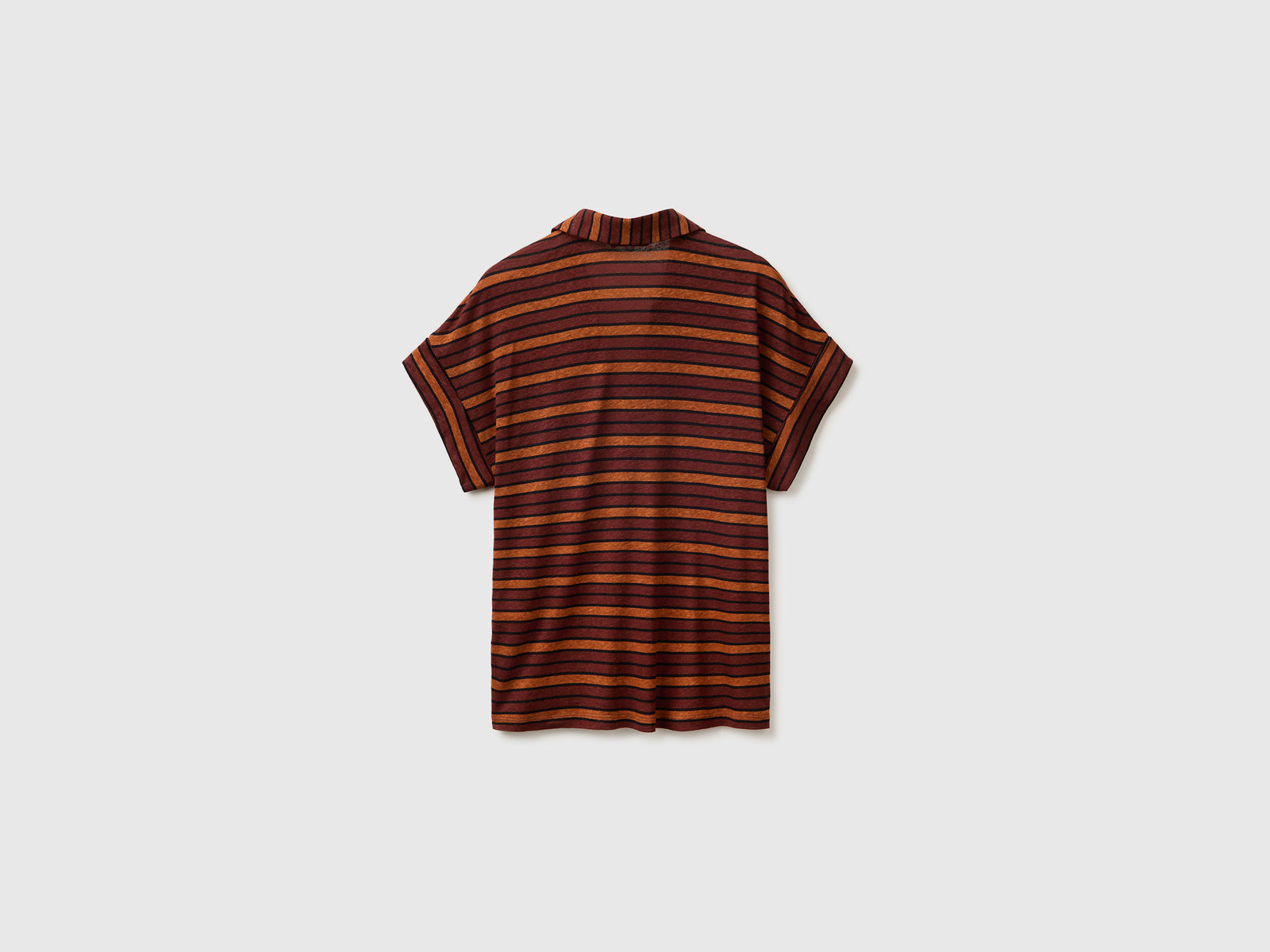 Striped polo-neck T-shirt - ucb_image_BS