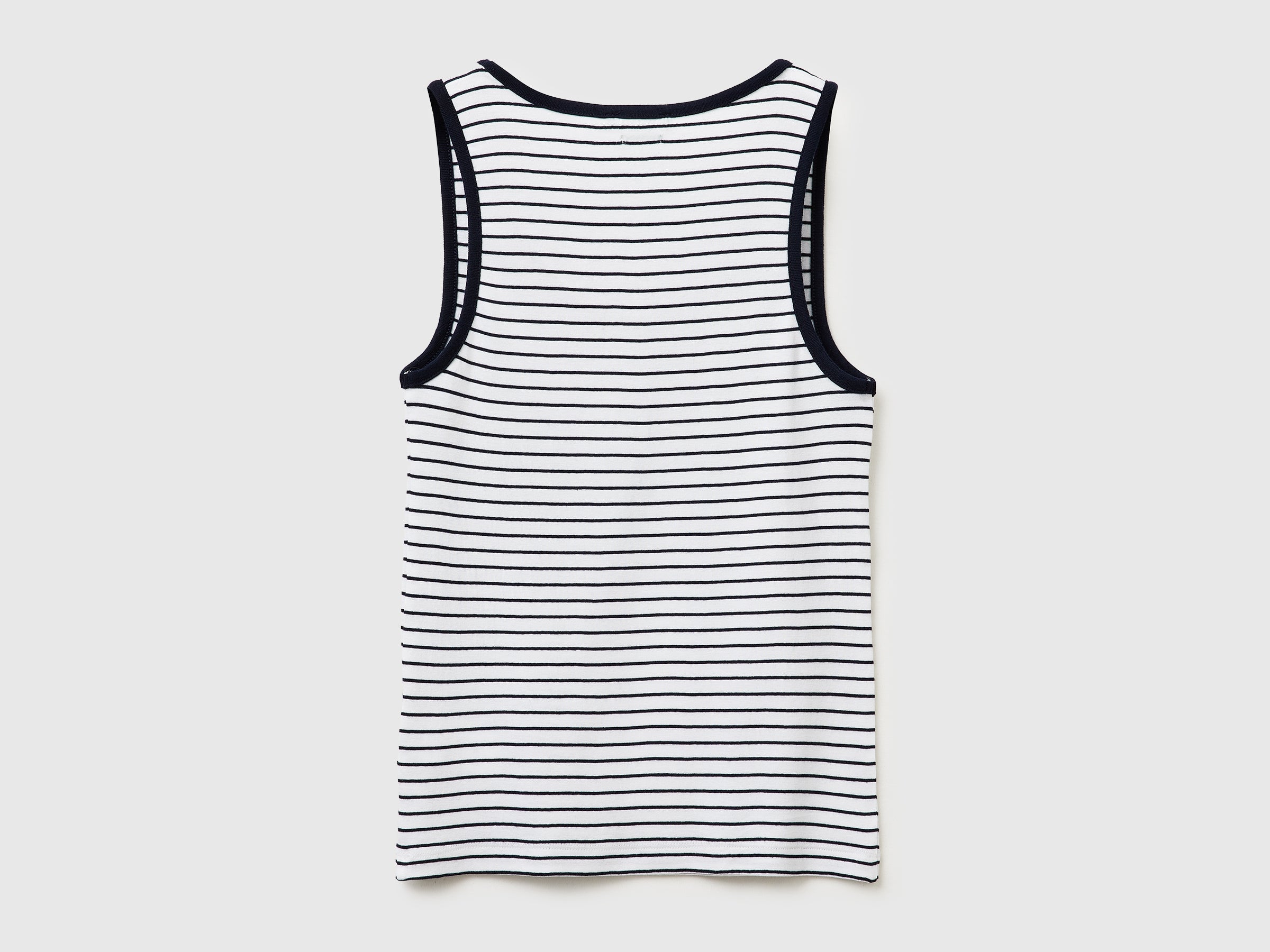 Striped tank top in pure cotton - ucb_image_BS