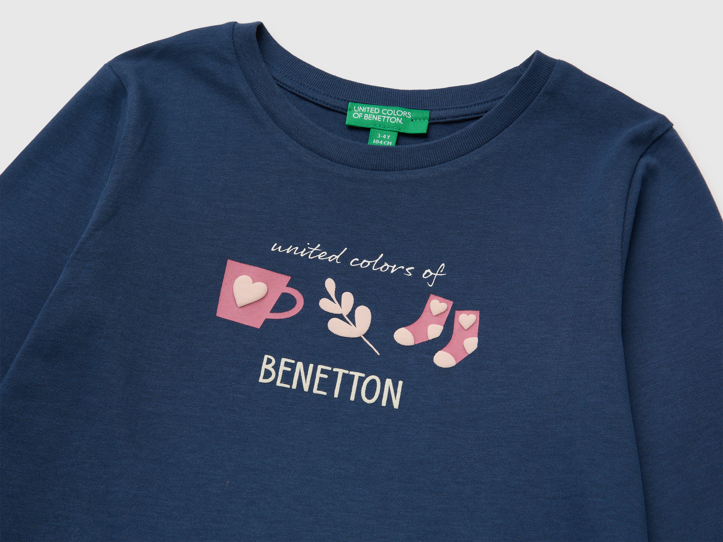 T-shirt com estampa efeito de relevo - ucb_image_DS1