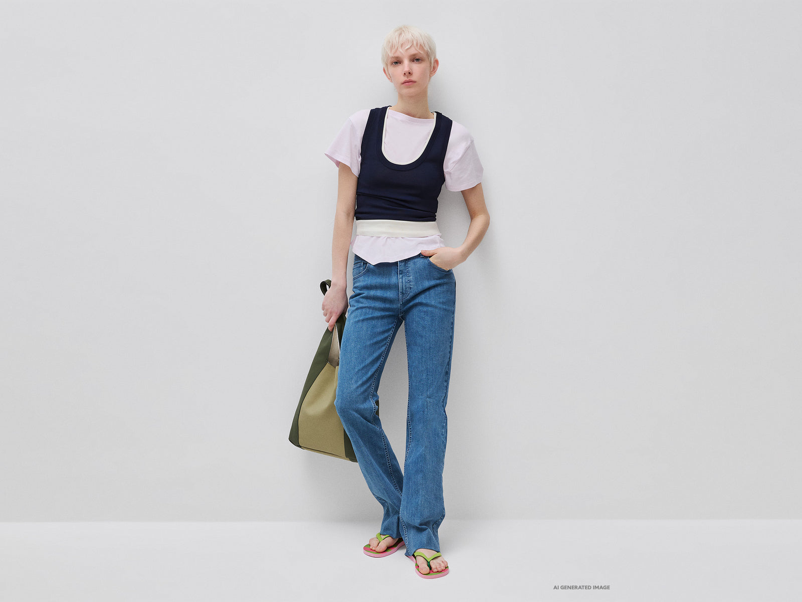 Flare fit jeans