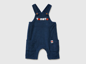 Long terry overalls