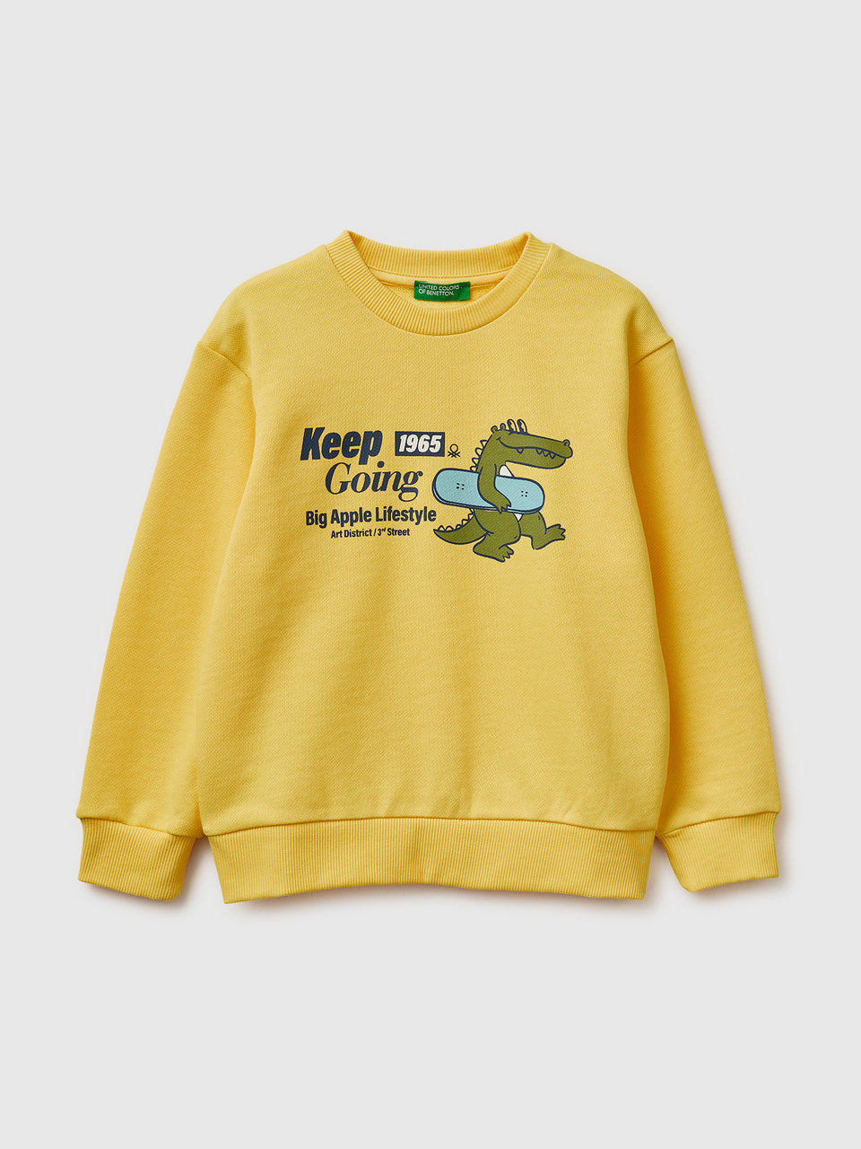 Oversized sweatshirt with print - ucb_image_FS
