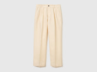 Wide-leg trousers in linen blend - ucb_image_FS