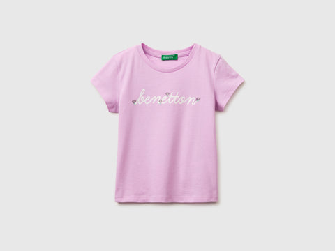 T-shirt with glitter print - ucb_image_FS