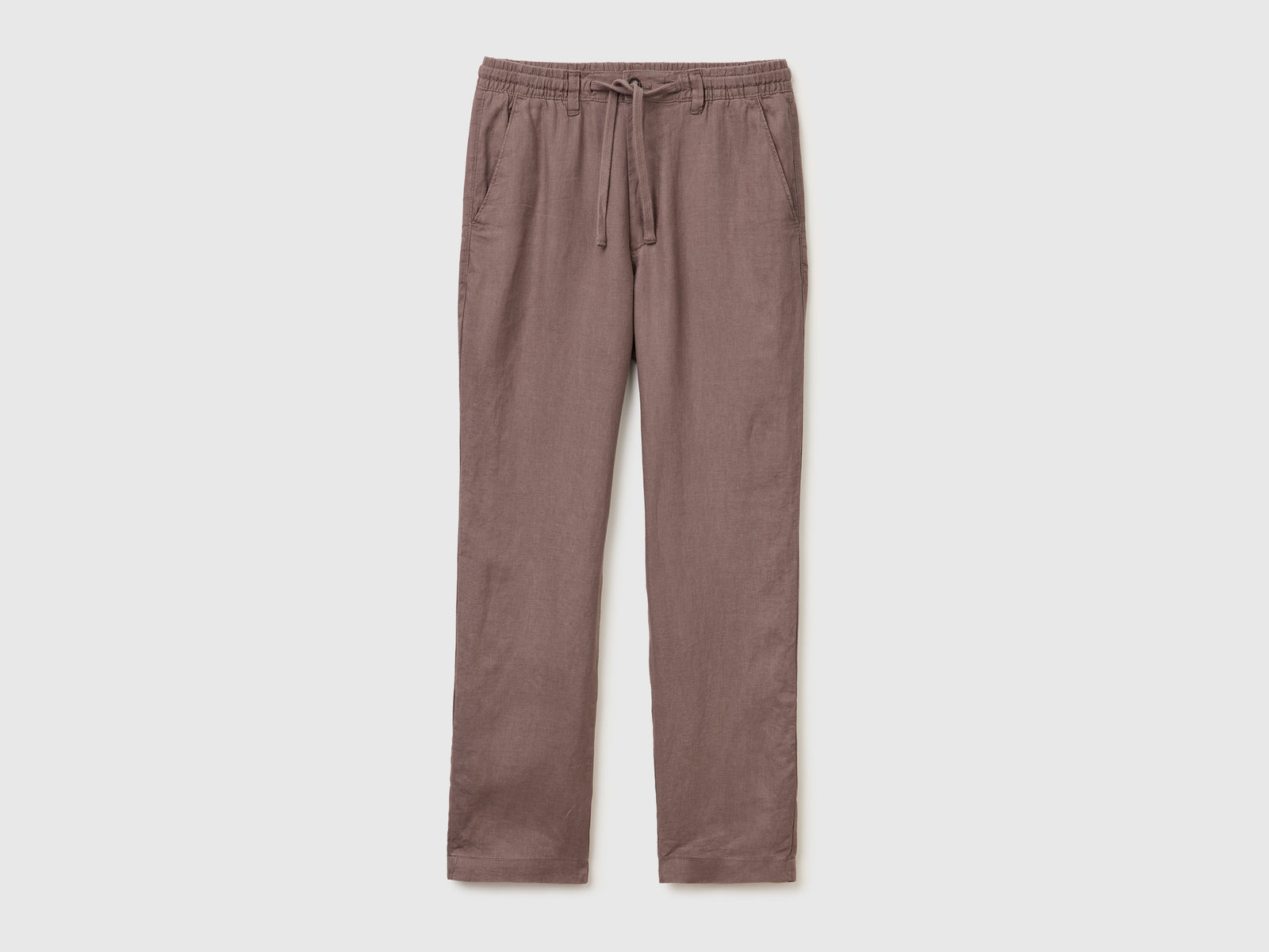 Pure linen drawstring trousers - ucb_image_FS
