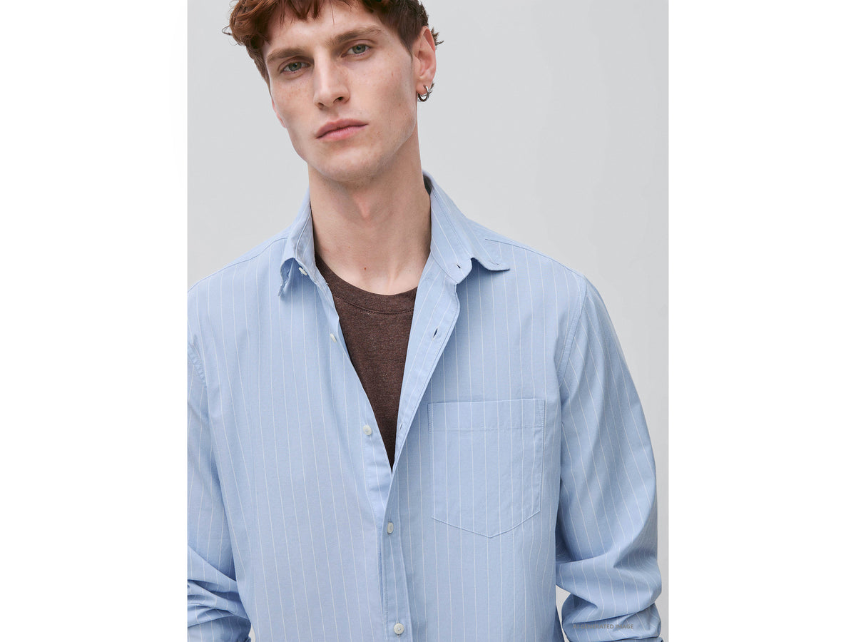Camisa regular fit às riscas - ucb_image_FY