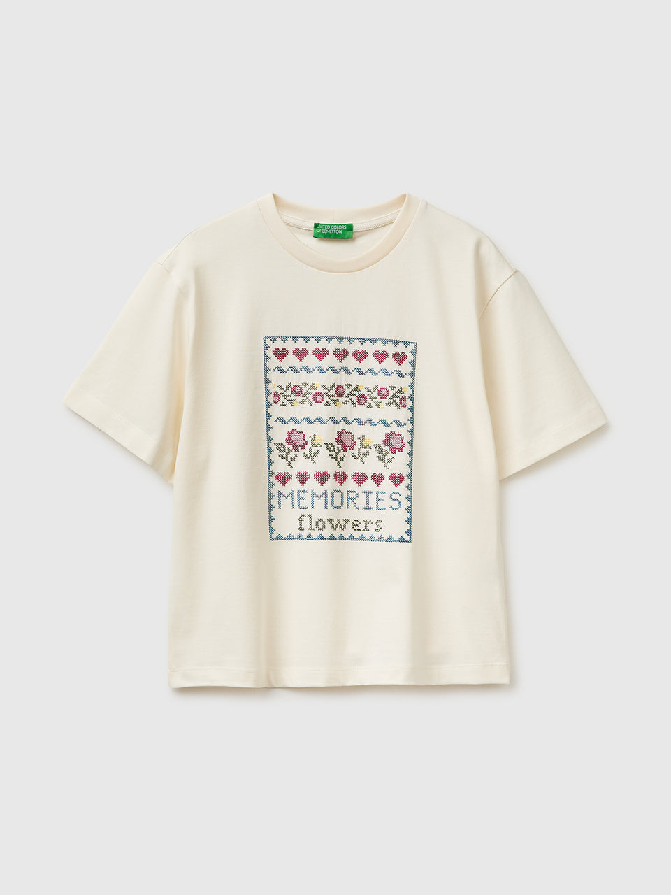 T-shirt with embroidery - ucb_image_FS