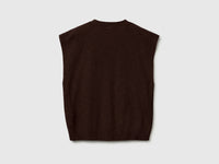 Sleeveless linen blend sweater - ucb_image_BS