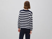 Camisola às riscas em algodão tricô - ucb_image_B