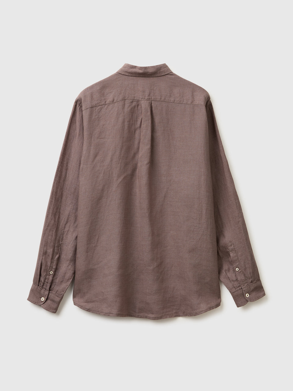 Brown pure linen shirt - ucb_image_BS