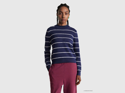 Camisola jacquard em mistura de viscose - ucb_image_F