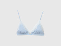 Silk blend triangle bra with lace - ucb_image_FS