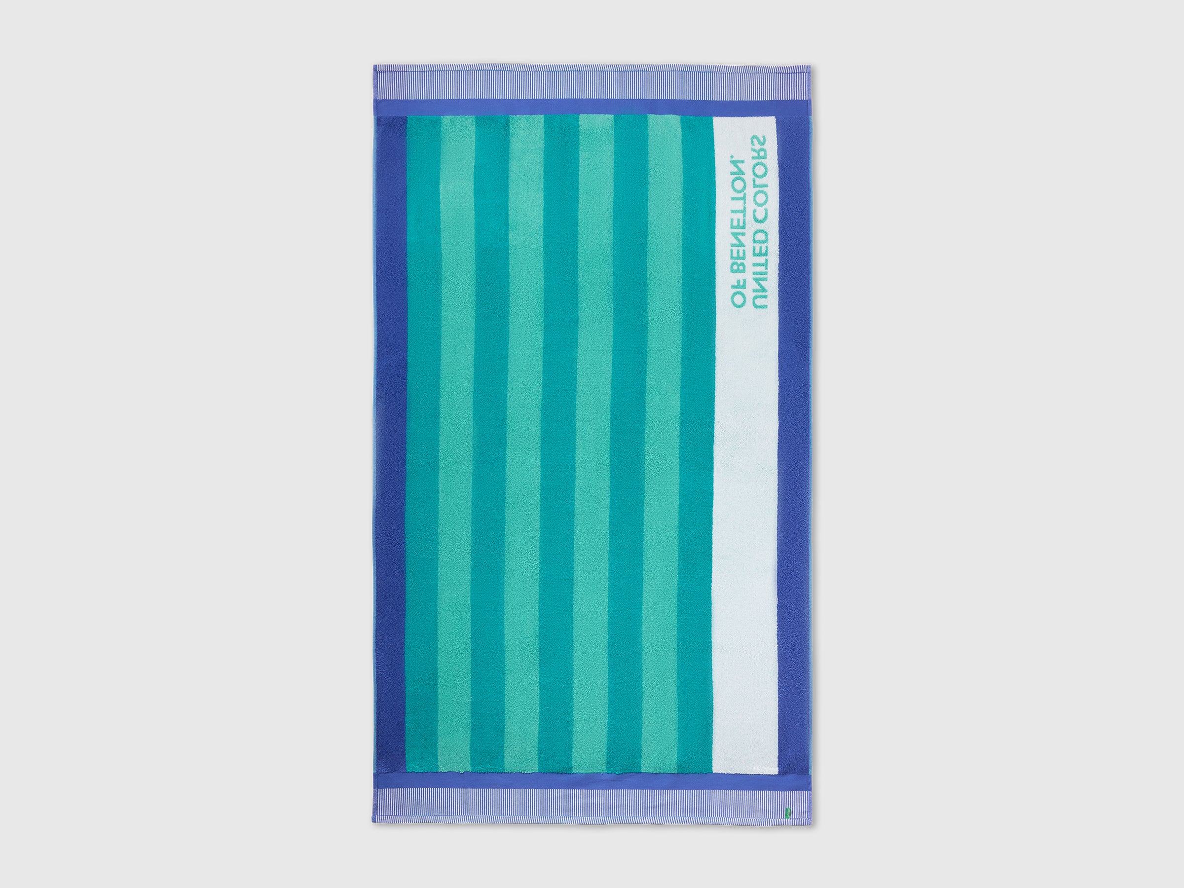 Toalha de praia às riscas verde - ucb_image_BS