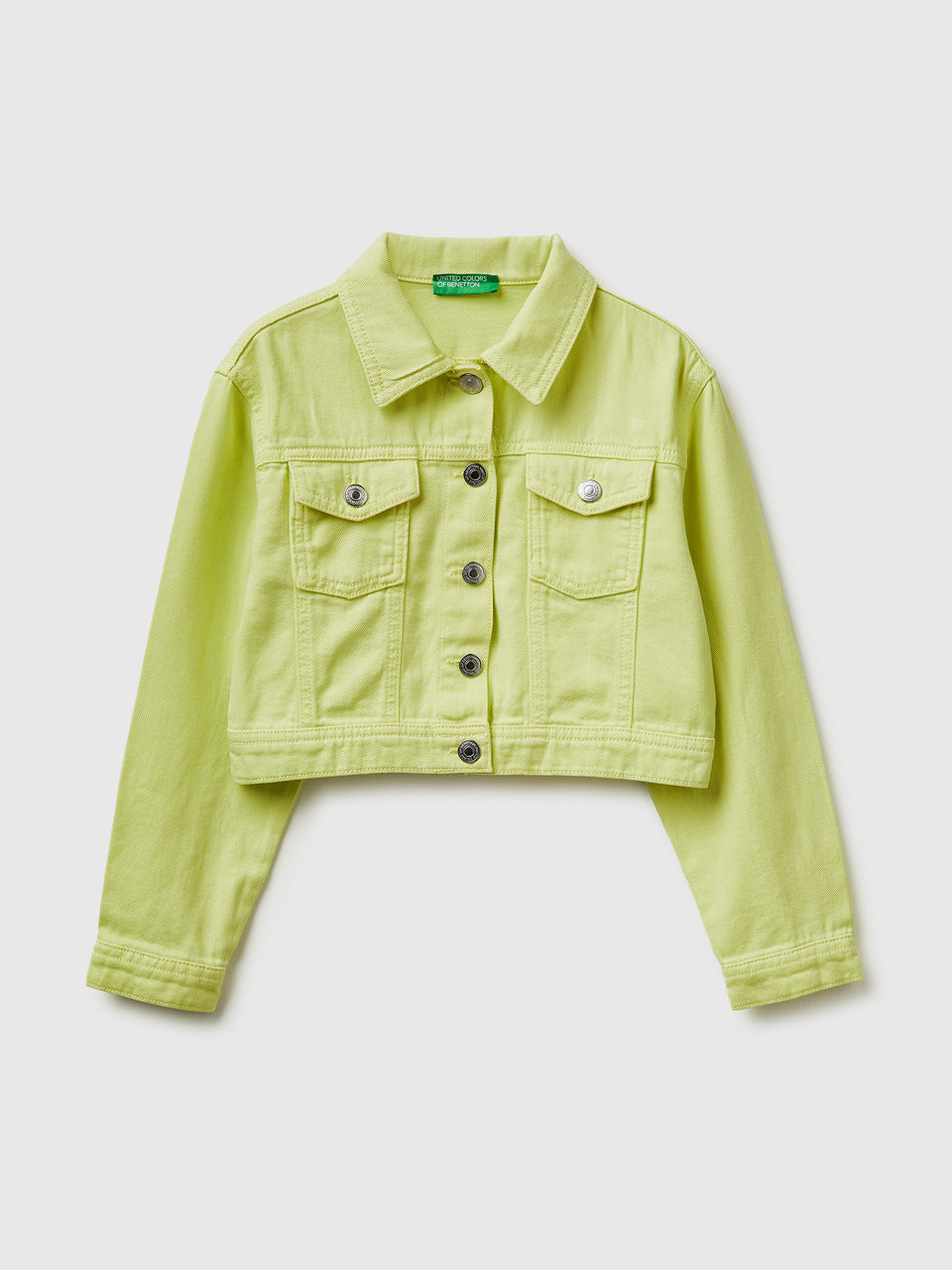 Cropped cotton jacket - ucb_image_FS