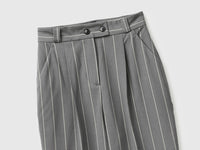 Carrot-fit pinstriped trousers - ucb_image_DS1