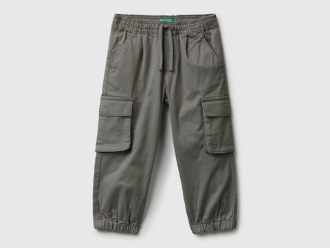 Calças cargo com cordão de ajuste - ucb_image_FS