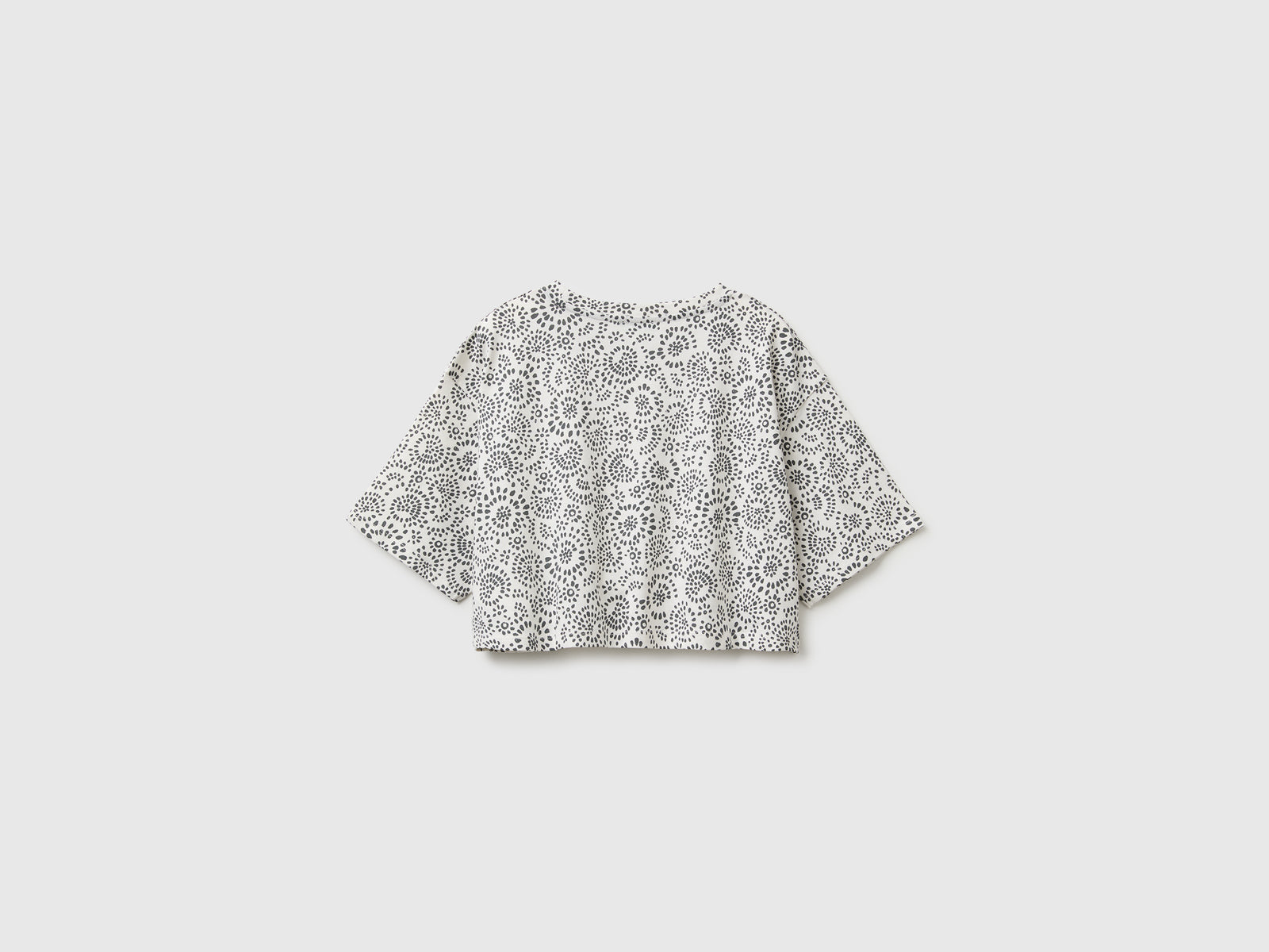 Printed cropped T-shirt - ucb_image_BS