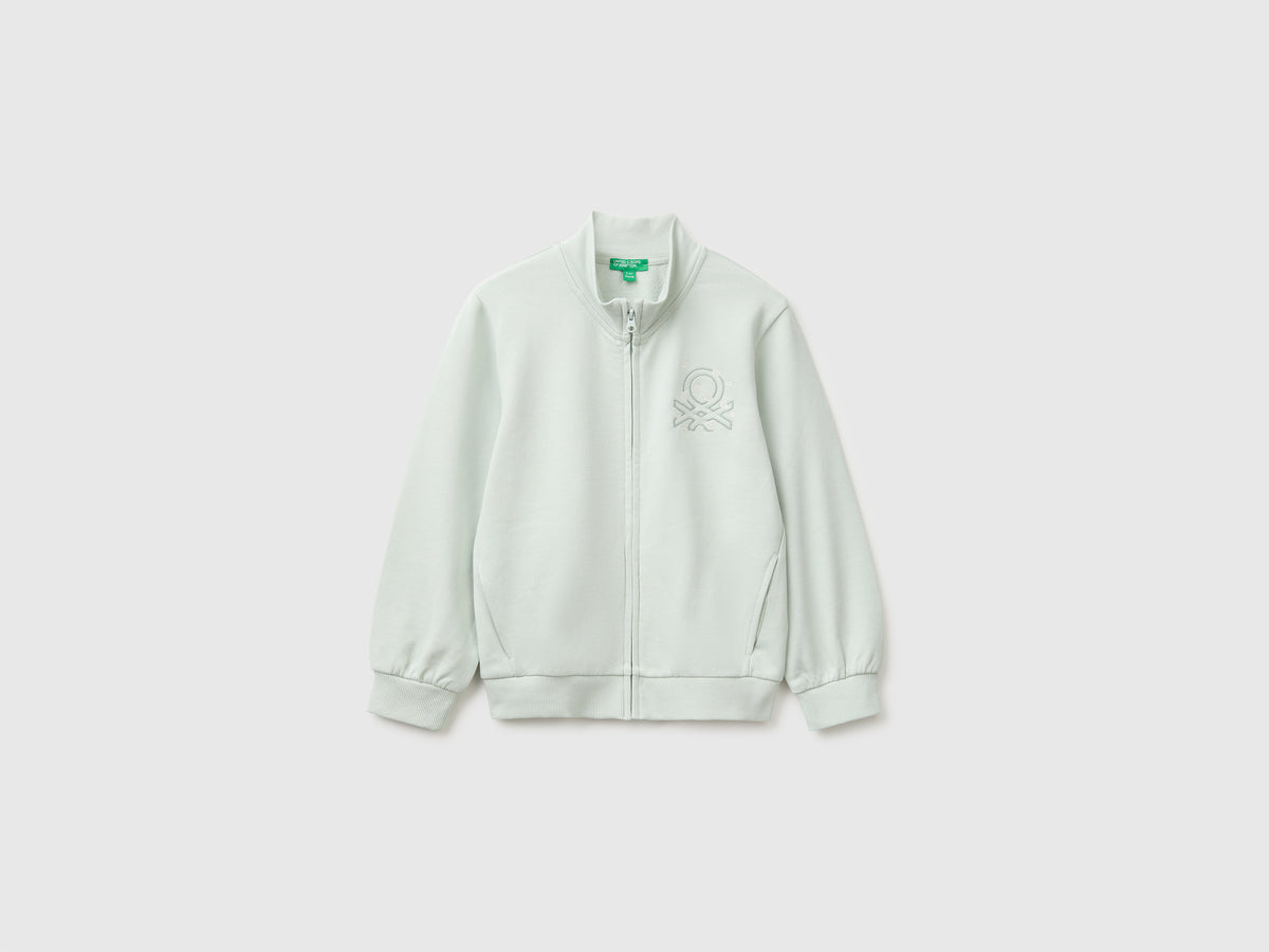 Casaco com fecho de correr e logótipo - ucb_image_FS