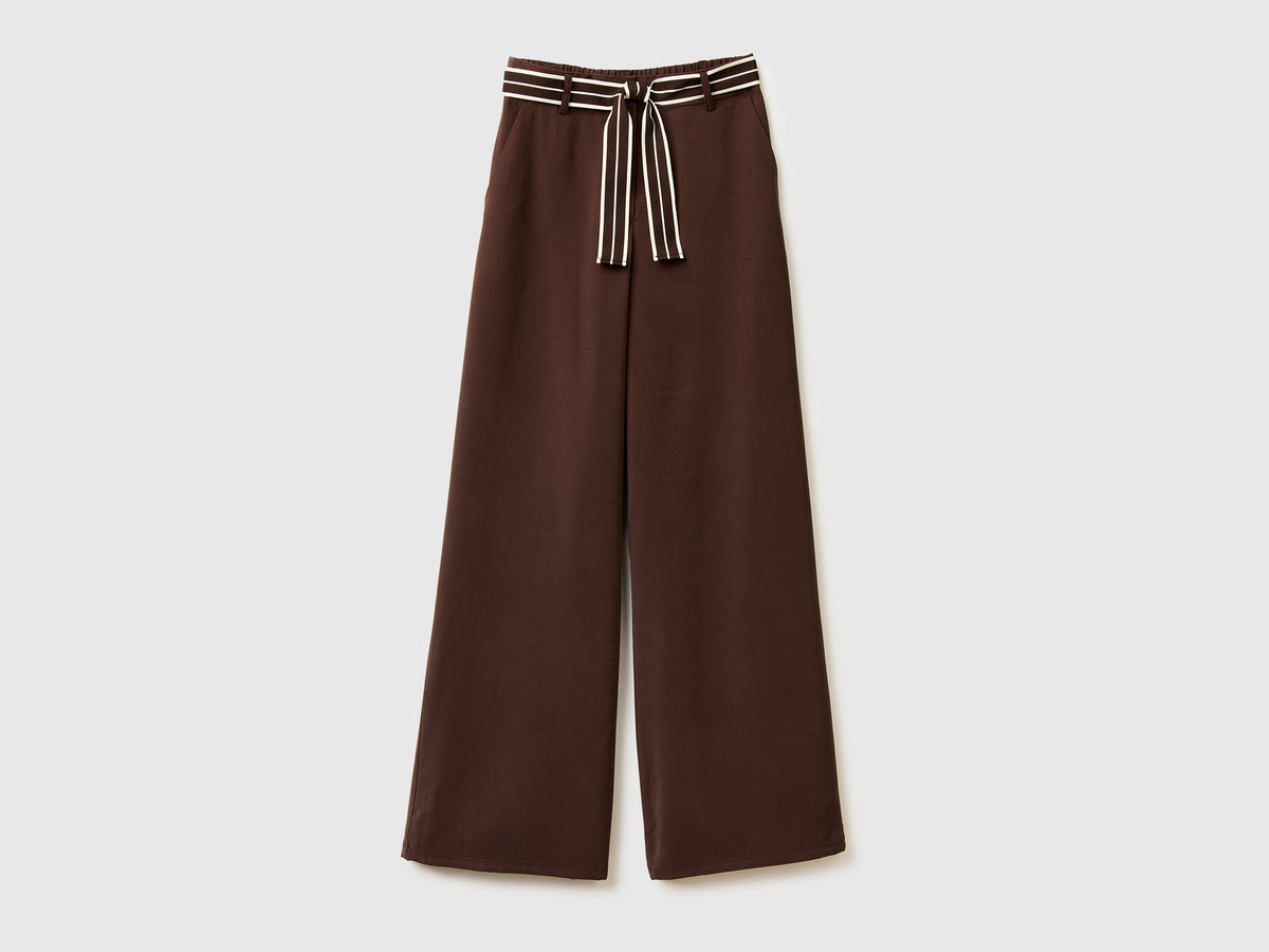 Trousers with striped belt - ucb_image_FS