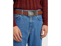 Cinto em pele com fivela logótipo - ucb_image_FY
