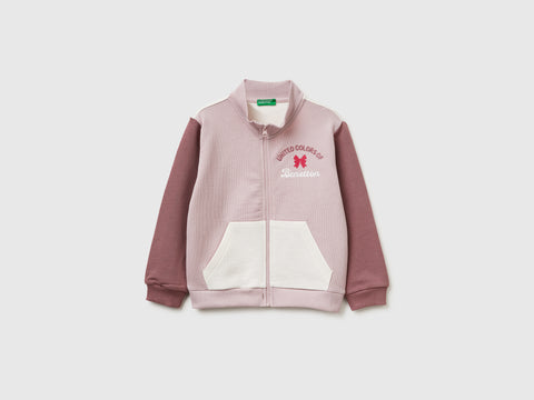 Zip-up sweatshirt with print - ucb_image_FS