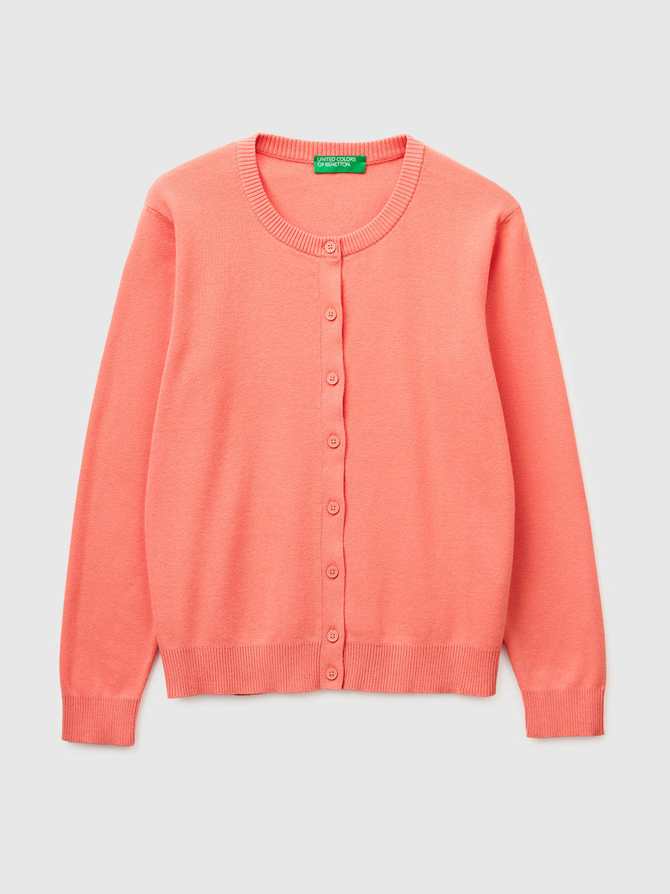 Cardigã pêssego em algodão tricot - ucb_image_FS