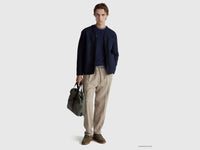 Camisola azul-escuro em pura lã Merino - ucb_image_FY