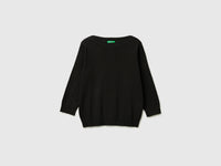 Black sweater with boat neck - ucb_image_FS
