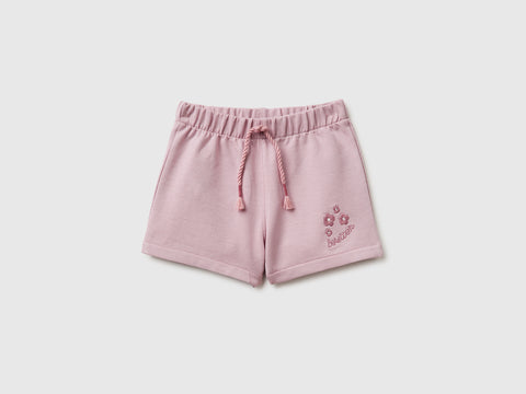 Shorts em felpo com bordado floral - ucb_image_FS