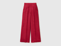 Palazzo trousers in pure linen - ucb_image_FS