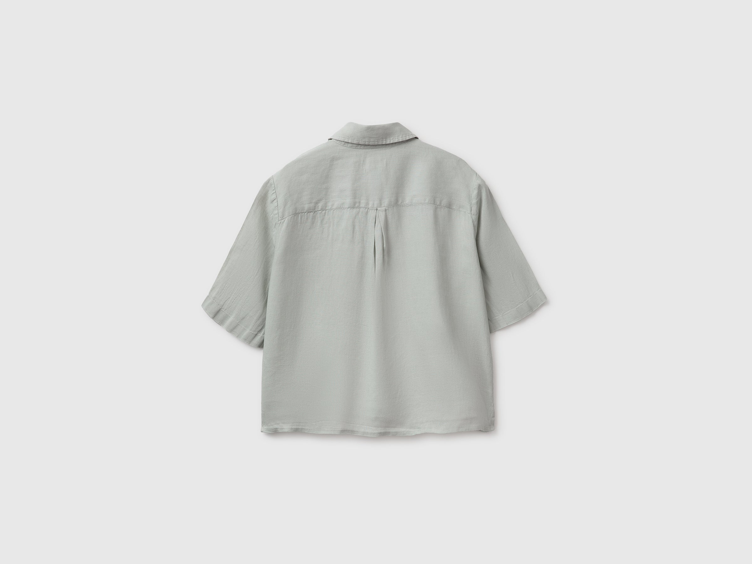 Short shirt in pure linen - ucb_image_BS