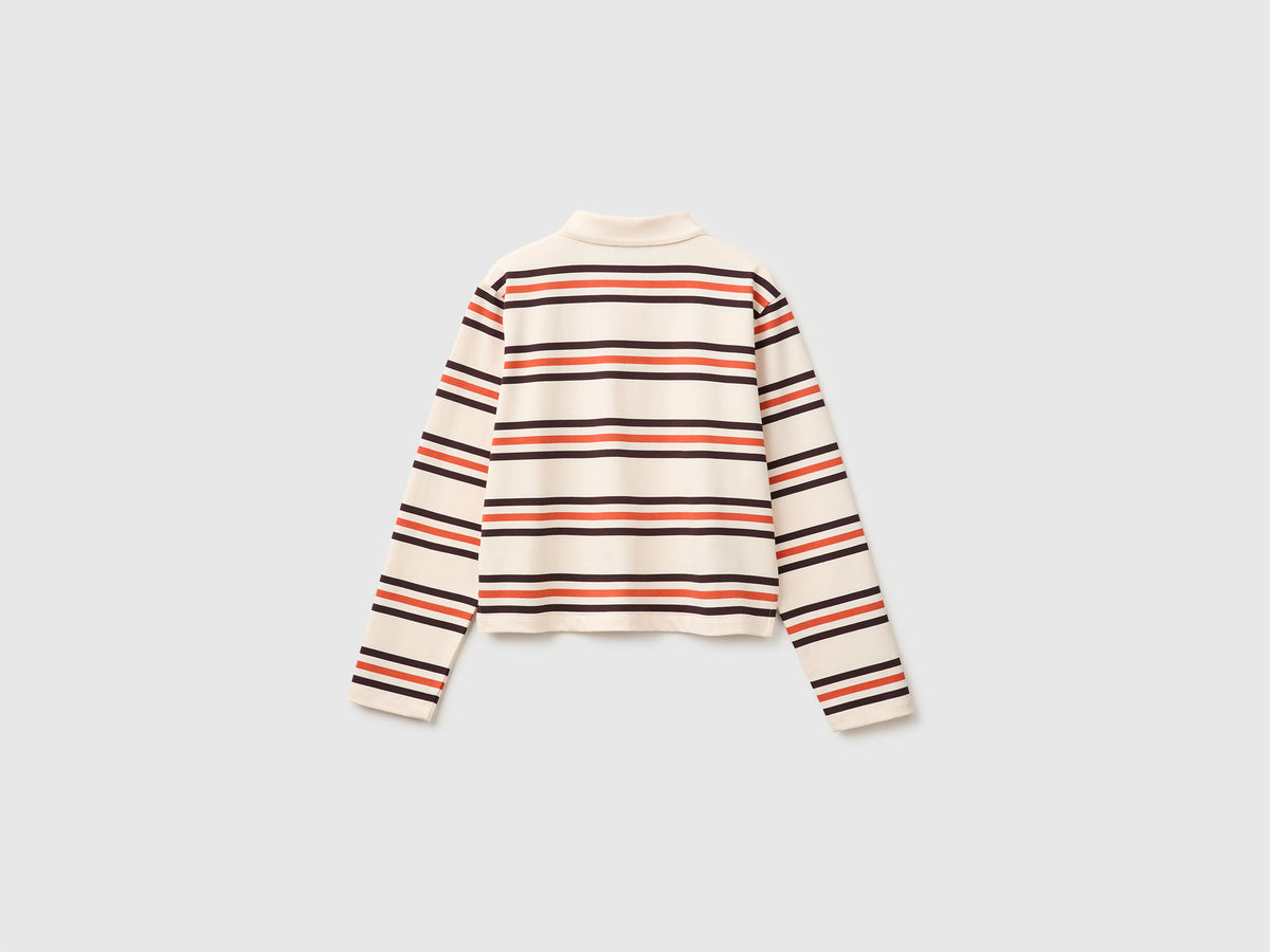 Polo às riscas 100% algodão - ucb_image_BS
