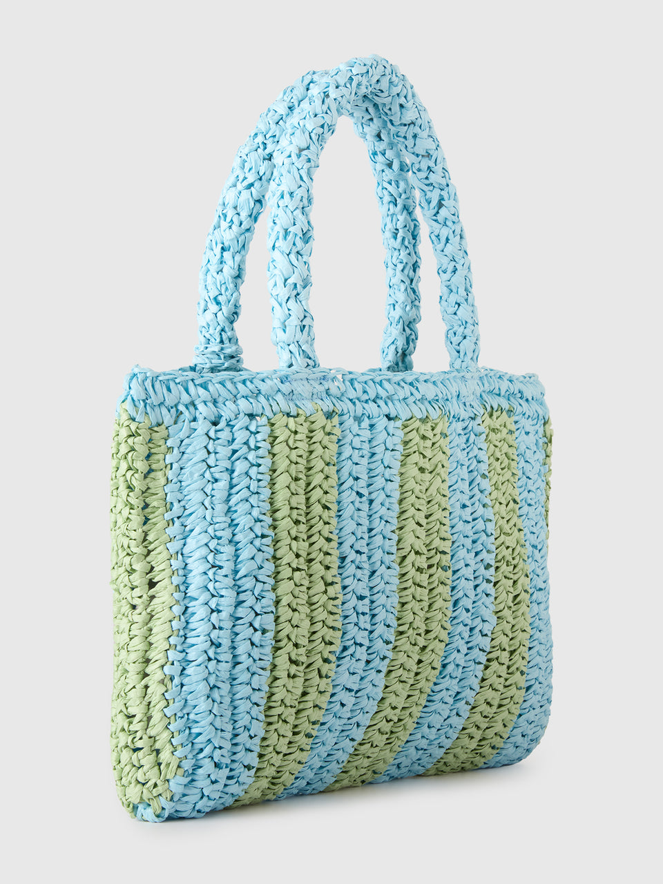 Striped raffia bag - ucb_image_BS