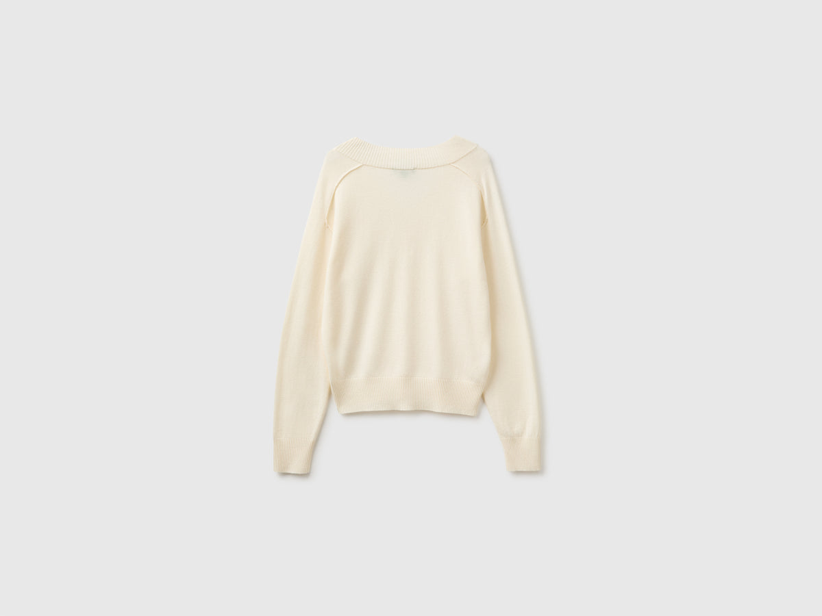 Camisola macia com decote em V - ucb_image_BS