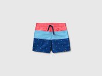 Boxers de banho color block com estampas - ucb_image_FS