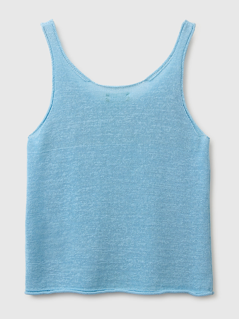 Linen blend knit top - ucb_image_BS