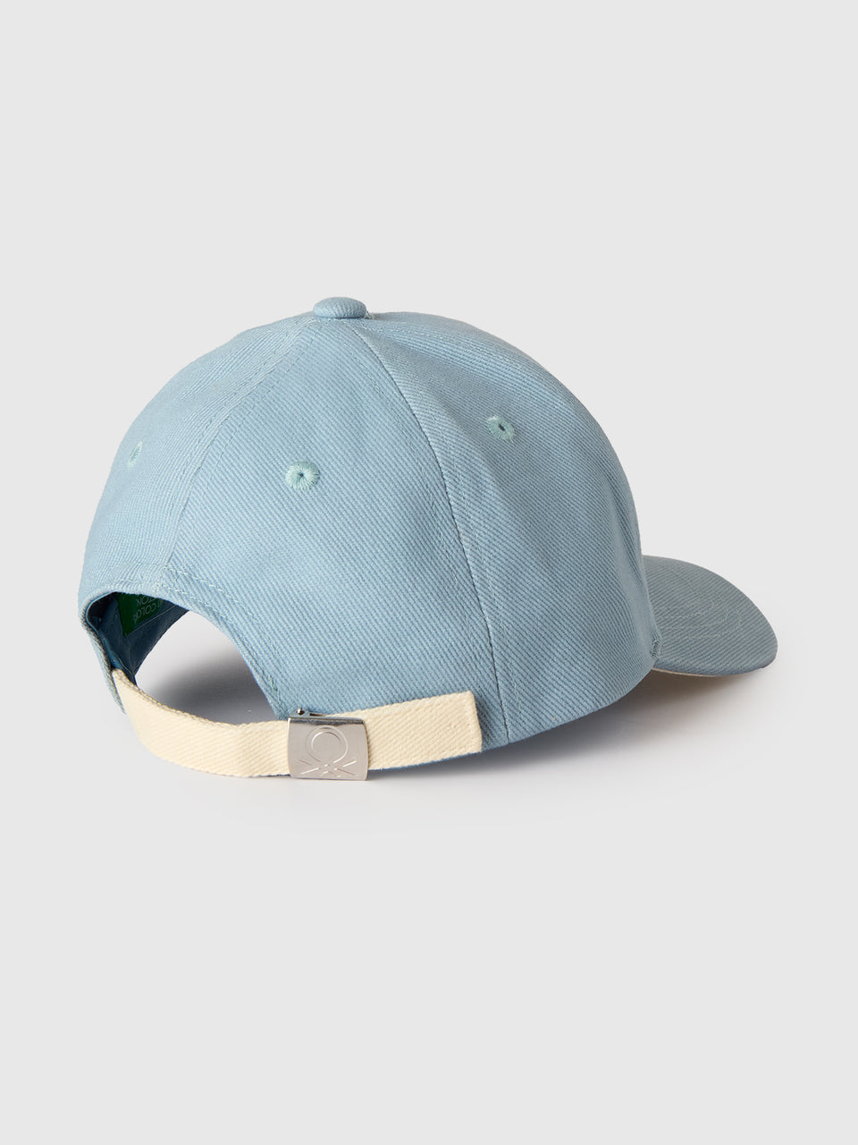 Light blue baseball cap with logo embroidery - ucb_image_BS