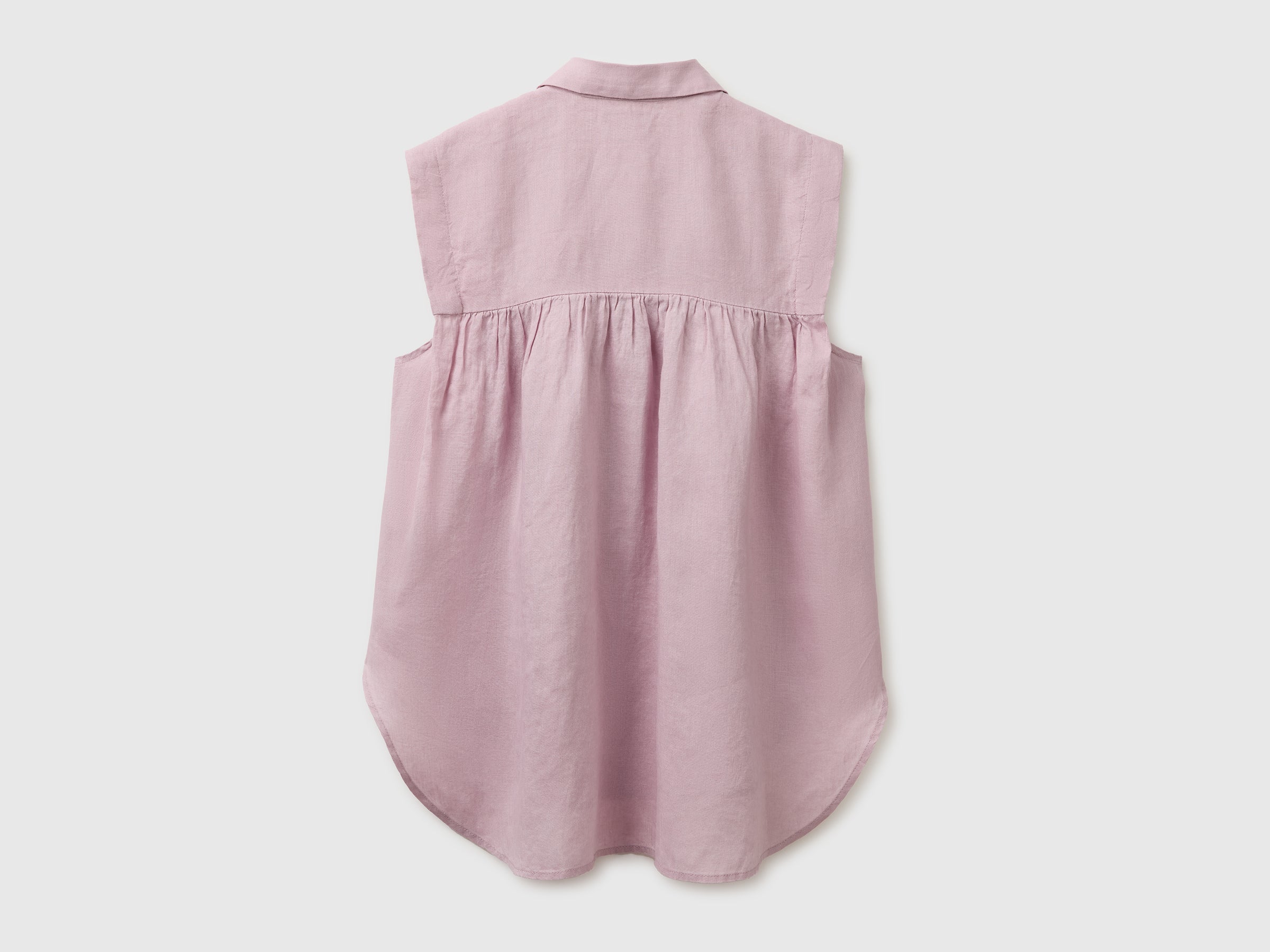 100% linen sleeveless blouse - ucb_image_BS