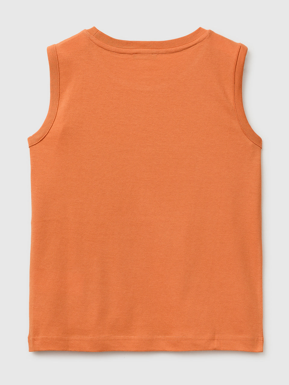 Organic cotton tank top with logo print - ucb_image_BS
