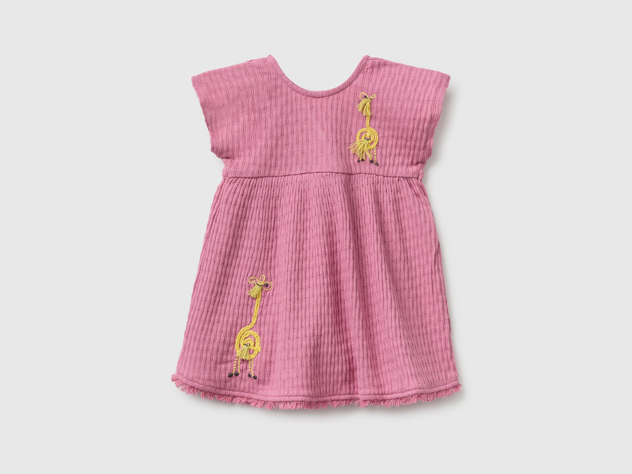 Vestido em algodão puro com bordado - ucb_image_FS