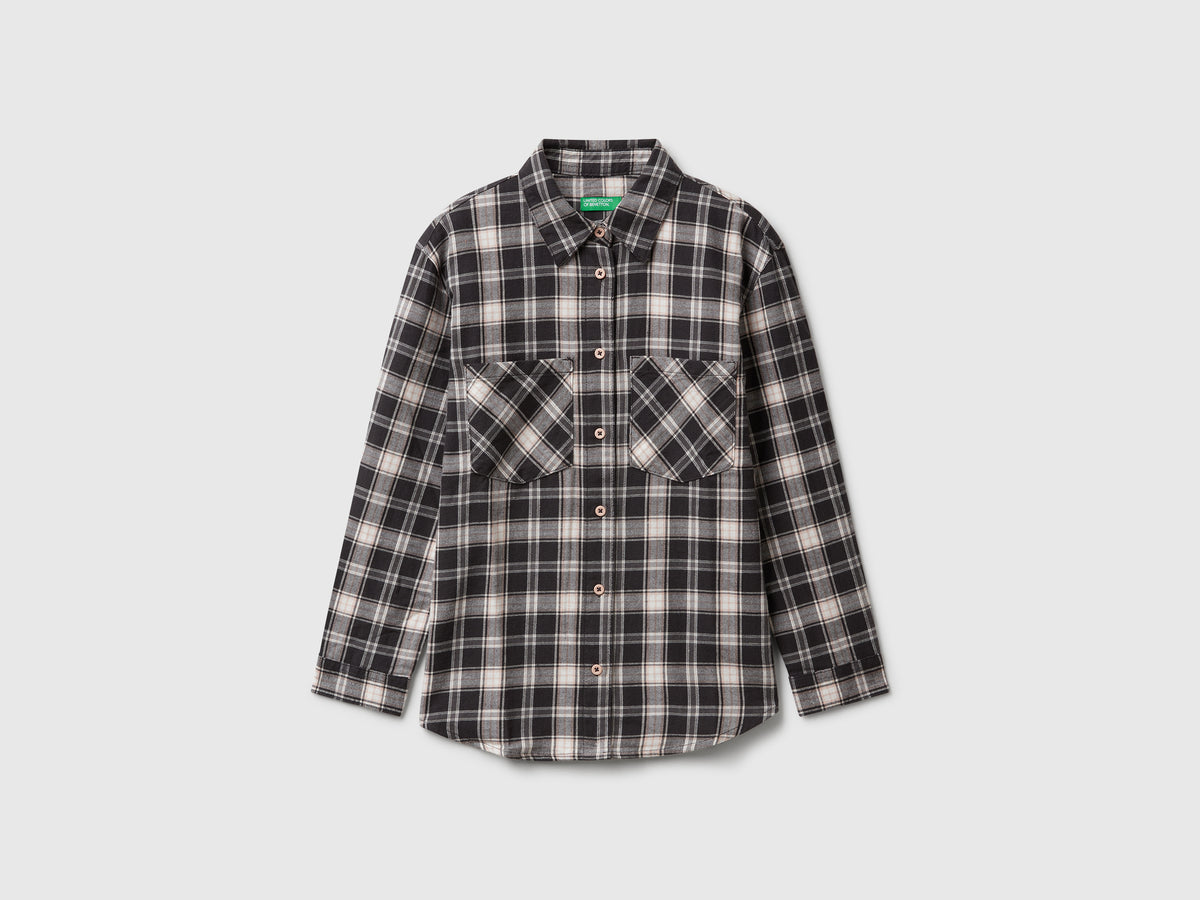 Camisa aos quadrados com bolsos - ucb_image_FS