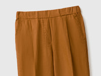 Calças carrot fit em linho puro - ucb_image_FY