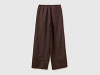 100% linen cuffed trousers - ucb_image_BS