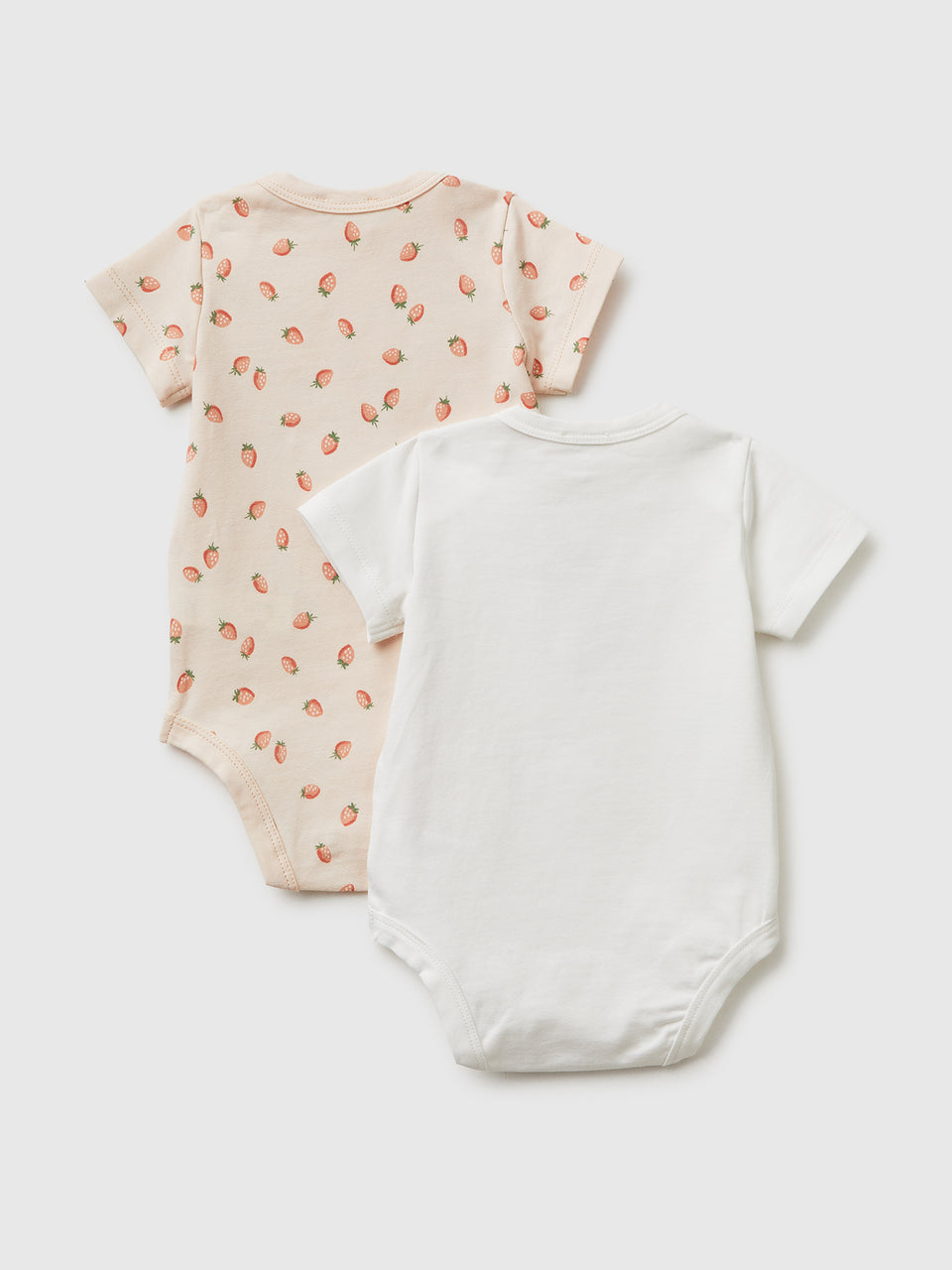 Two bodysuits in stretch organic cotton - ucb_image_BS