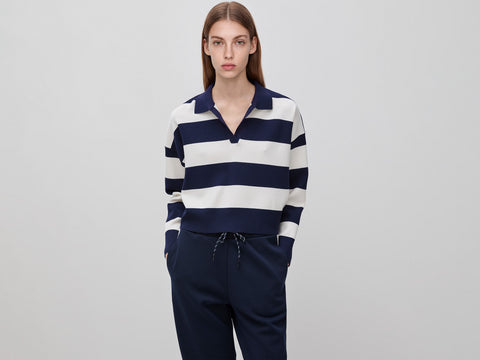 Camisola polo às riscas - ucb_image_F