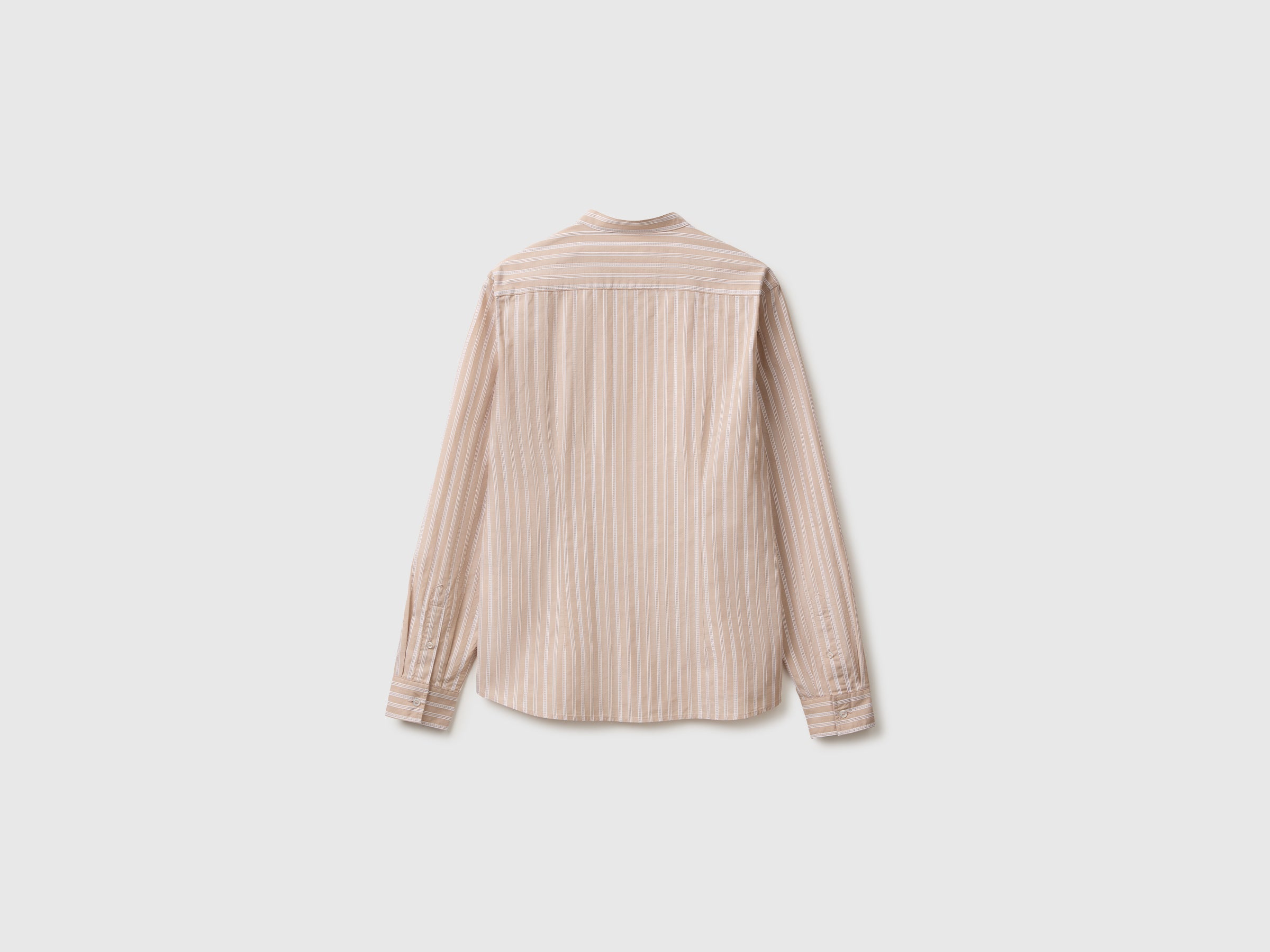 Striped shirt with mandarin collar - ucb_image_BS
